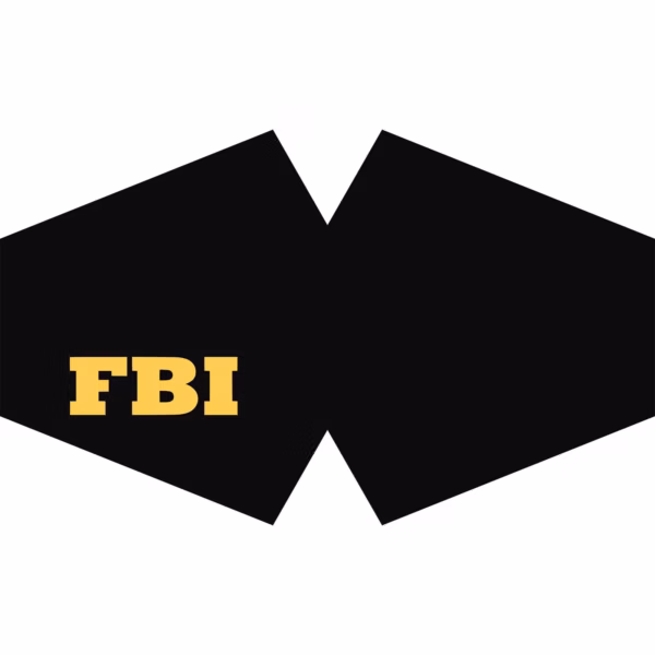 Återanvändbart Munskydd - FBI (Vuxen)