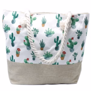 Veske med Tauhåndtak - Mini Cactus