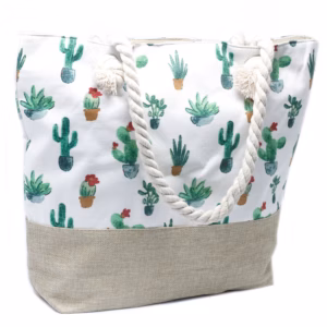 Veske med Tauhåndtak - Mini Cactus