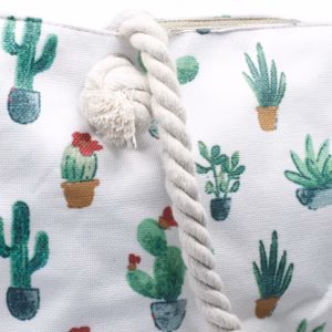 Veske med Tauhåndtak - Mini Cactus