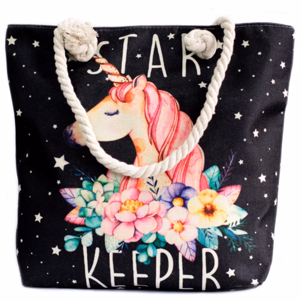 Veske med Tauhåndtak - Star Keeper Unicorn