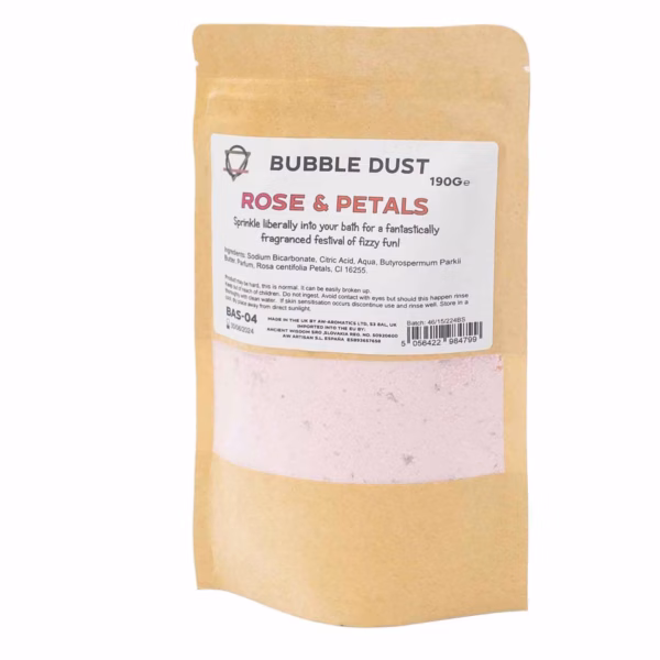 Poudre de Bain Rose & Pétales 190g