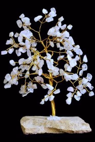 Rosenkvarts Gemstone Tree - 160 Steiner