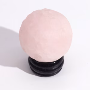 Planet på ett Stativ av Aventuringlas - Rosenkvarts - 40mm