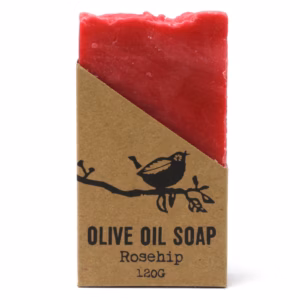 Reine Olivenölseife Hagebutte - 120g