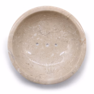 Porte - Savon Rond Miel Marbre