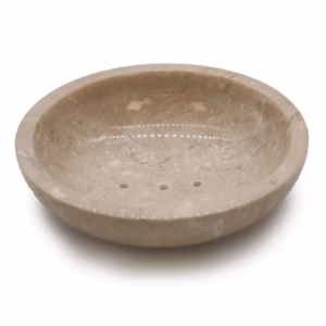Porte - Savon Rond Miel Marbre