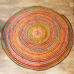 Gerecycled Katoen - Rond - 150cm