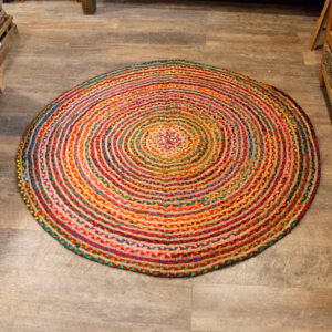 Gerecycled Katoen - Rond - 150cm