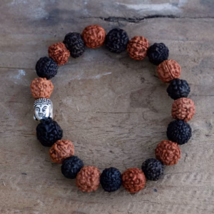 Rudraksha Buddha Mala Armband - Mix