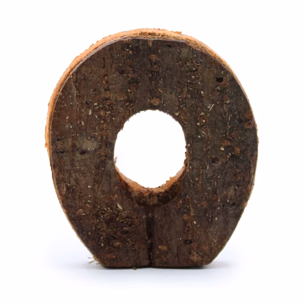 Lettre Écorce Rustique - "O" - 7cm