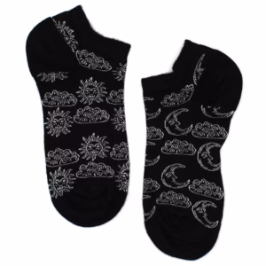 S/M Hop Hare Bamboo Socks Low - 36-40 - Day and Night