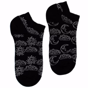 S/M Hop Hare Bamboo Socks Low - 36-40 - Day and Night