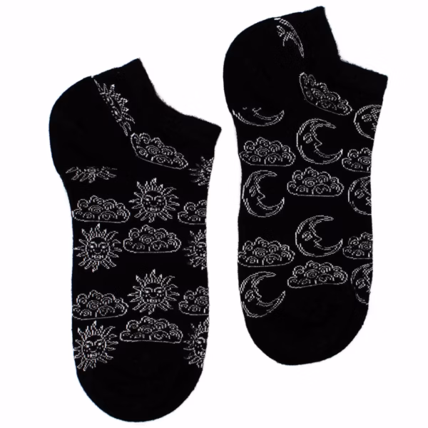 S/M Hop Hare Bamboo Socks Low - 36-40 - Day and Night