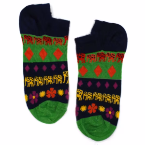 S/M Hop Hare Bambussokker Lav (36 - 40) - Lucky Elephant