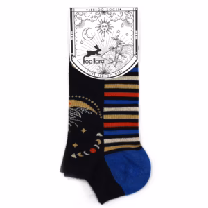 S/M Hop Hare Bamboo Socks Low - 36-40 - Lunar Phases