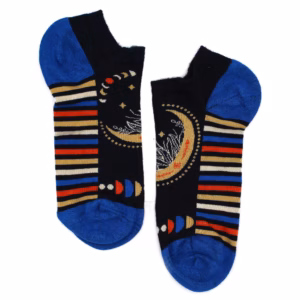 S/M Hop Hare Bamboo Socks Low - 36-40 - Lunar Phases