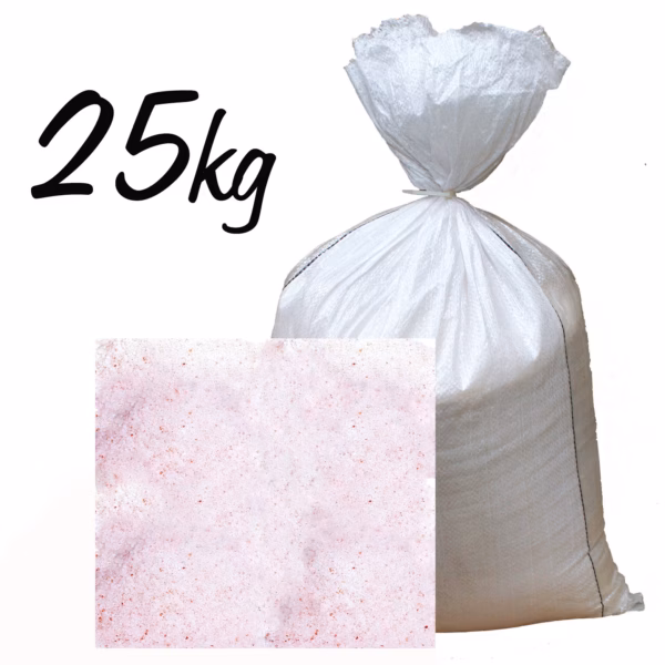 Sack Of 25kg White Bath Salt - 2mm