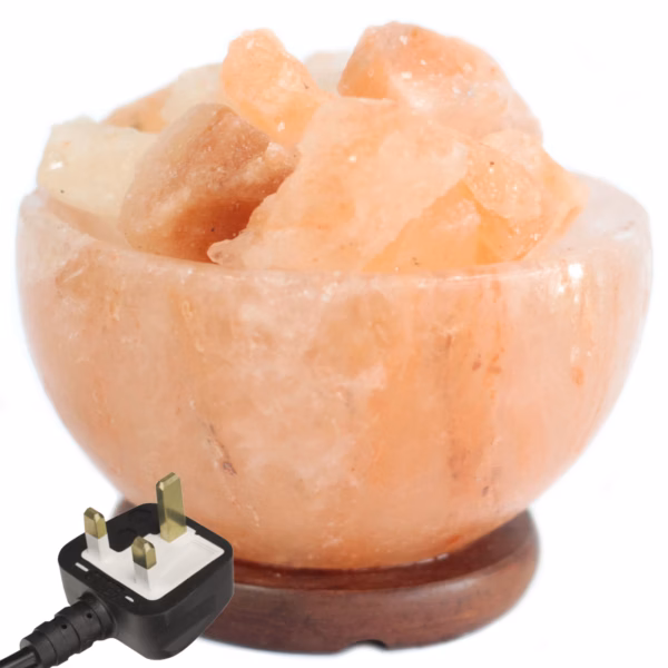 Salt Fire Bowl and Chunks - 15cmx9cm