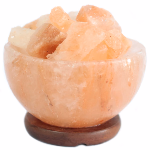 Himalaya Zout Lamp - Schaal met Brokken - 15cm X 9cm