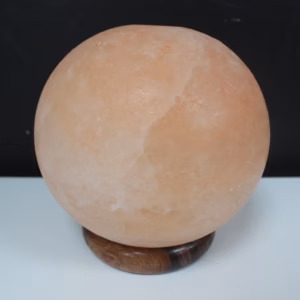 Lampe de Sel de l'Himalaya Ronde - 15x15cm
