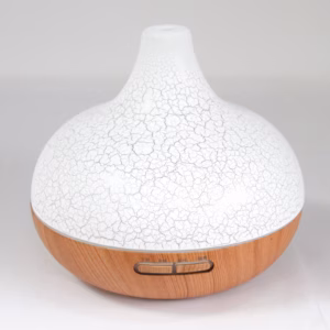 Aroma Verstuiver - Santorini - USB - Schelp Effect - Wisselende Kleuren - Timer