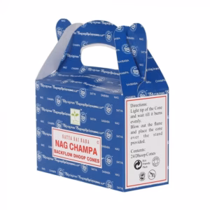 Satya Backflow Dhoop Koner - Nag Champa (24 st)