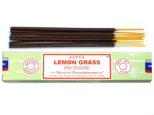 Citrongräs - Satya Rökelsepinnar 15g - Satya Incense 15g