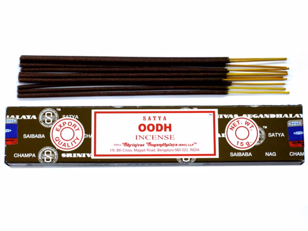 Satya Rökelsepinnar 15g -Oodh - Satya Incense 15g