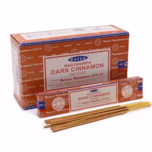 Mörk Kanel - Satya Rökelsepinnar 15g - Satya Incense Sticks 15g