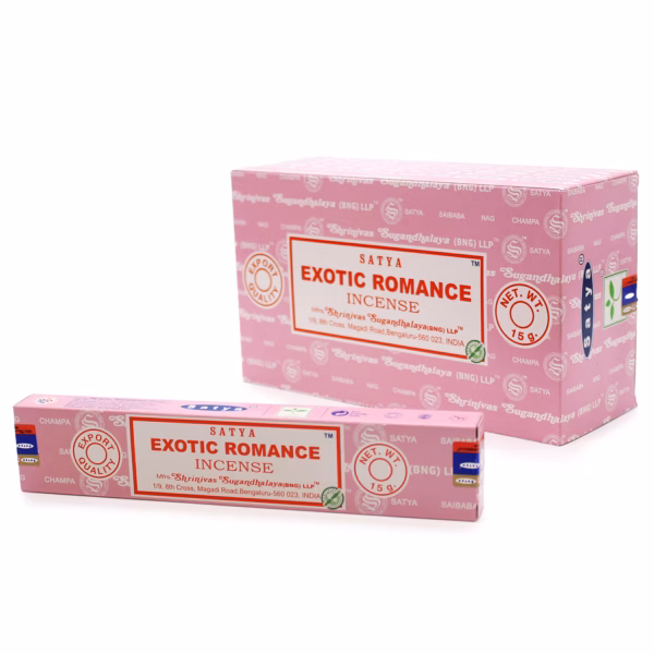 Exotisk Romans - Satya Rökelsepinnar 15g - Satya Incense Sticks 15g