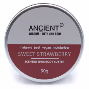 Duftende Shea - Körperbutter 90g - Süße Erdbeere
