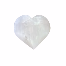 Selenite Heart - 7 - 8cm