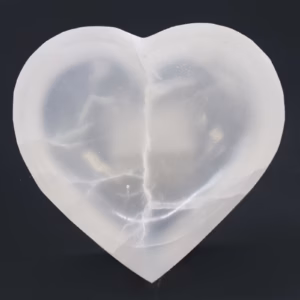 Bol Coeur Sélénite - 15cm