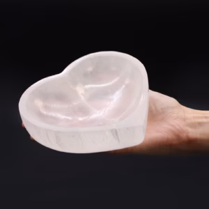 Bol Coeur Sélénite - 15cm