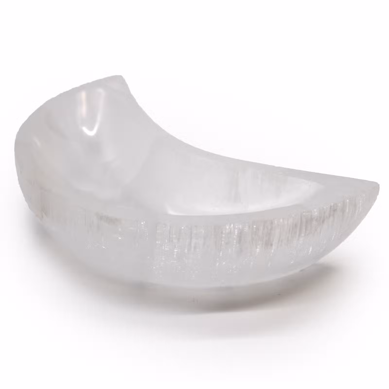 Selenit - Schale - Mond - 15cm