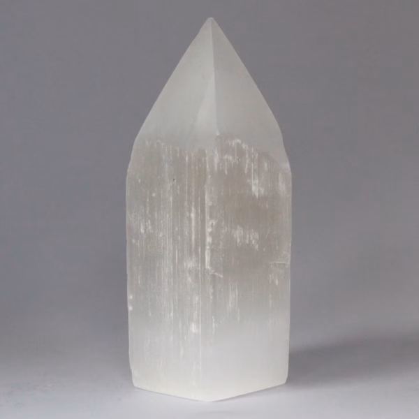Torre de Punta de Lápiz de Selenita - 15cm