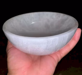 Cuenco Redondo Selenita - 15cm