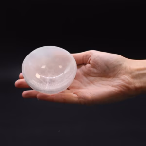 Selenite Round Bowl - 8cm