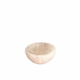 Runde Schale aus Selenit - 8cm