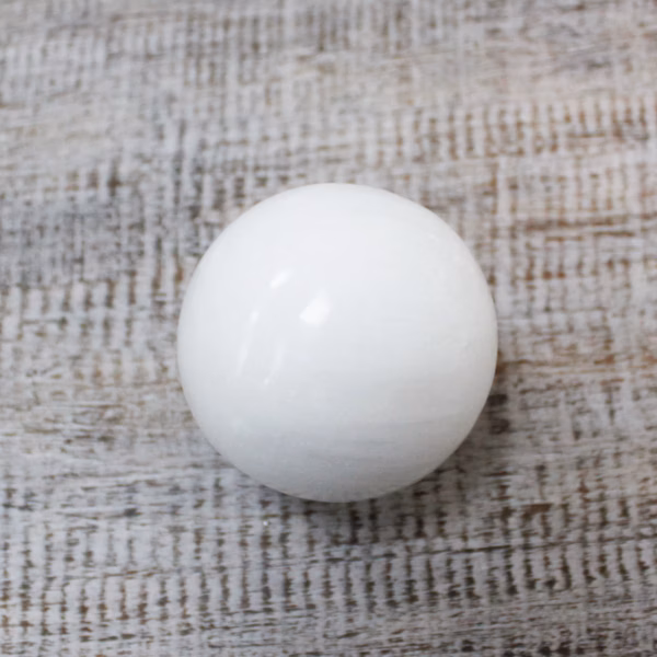 Pierre de Sélénite Polie - Boule 5 - 6cm