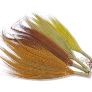 Pampus - Besen - 4er - Set - Naturfarben