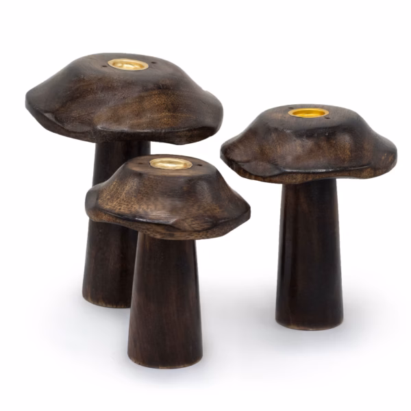 Sæt med 3 Flade Røgelseskegler (13cm, 12cm, 11cm)