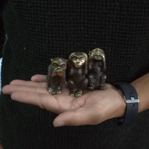 Aapjes - See No, Hear No, Speak No Evil - Set van 3