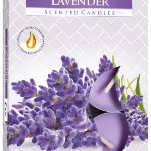 Set of 6 Scented Tealights - Lavender