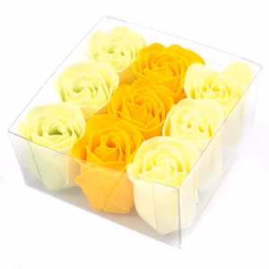 Set de 9 Flores de Jabón - Rosas Primavera