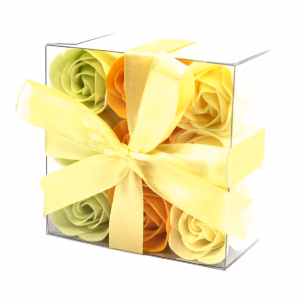 Set de 9 Flores de Jabón - Rosas Primavera