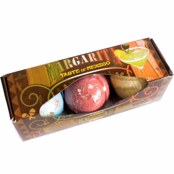 Set of Three Margarita Bath Bombs