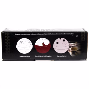 Set de 3 Bombas de Baño Martini