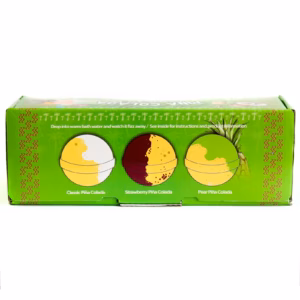 Set de 3 Bombas de Baño Piña Colada
